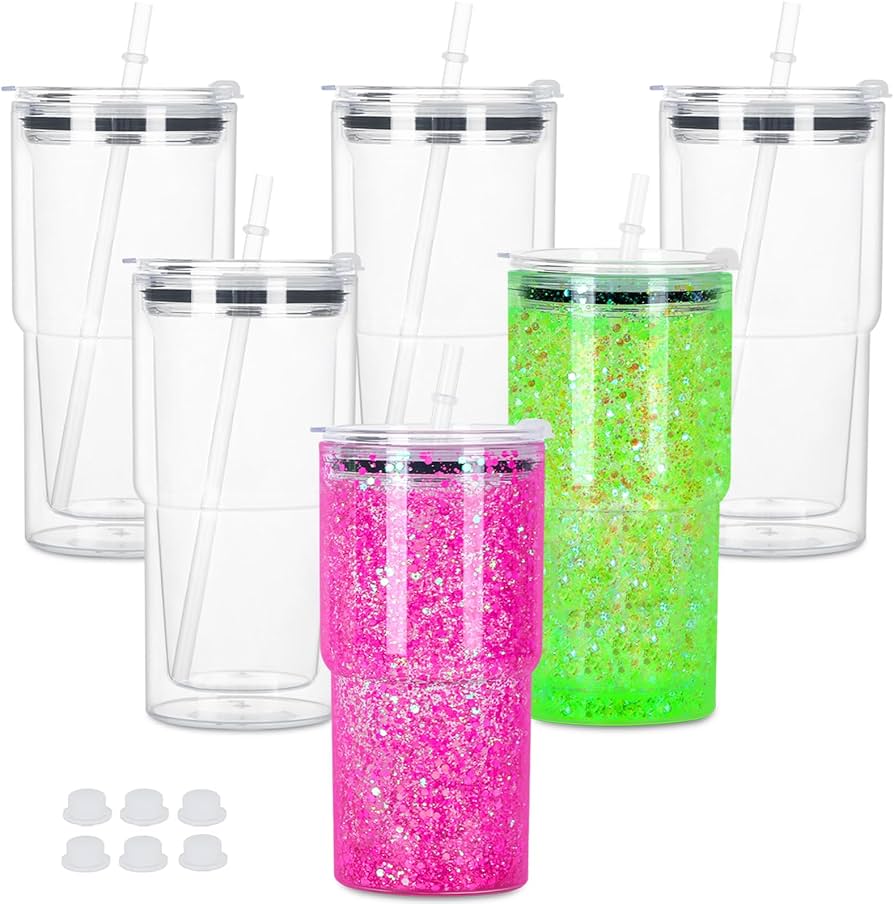 18 oz snow globe tumbler