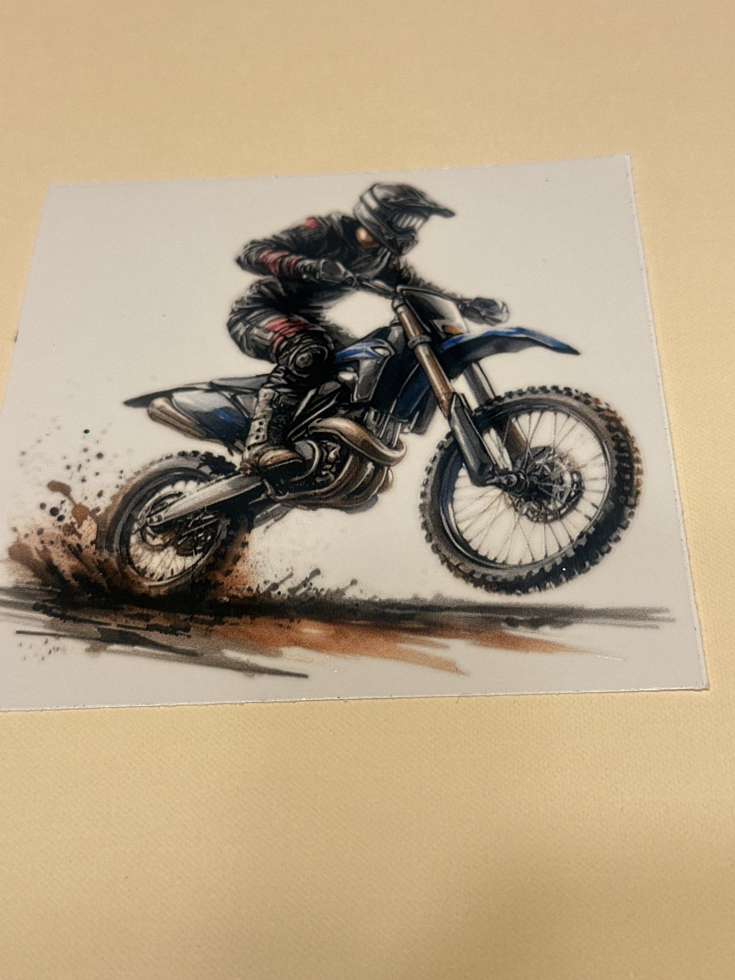 Dirt bike black /red