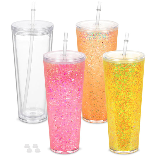 24 oz snow globe tumbler