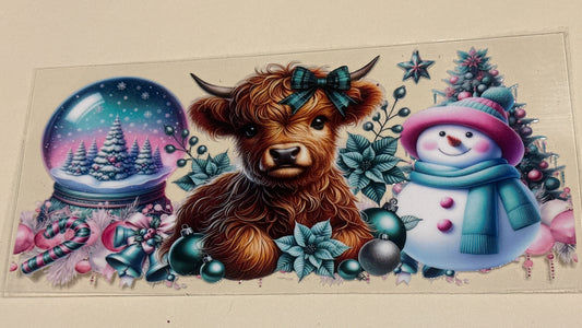 Winter cow