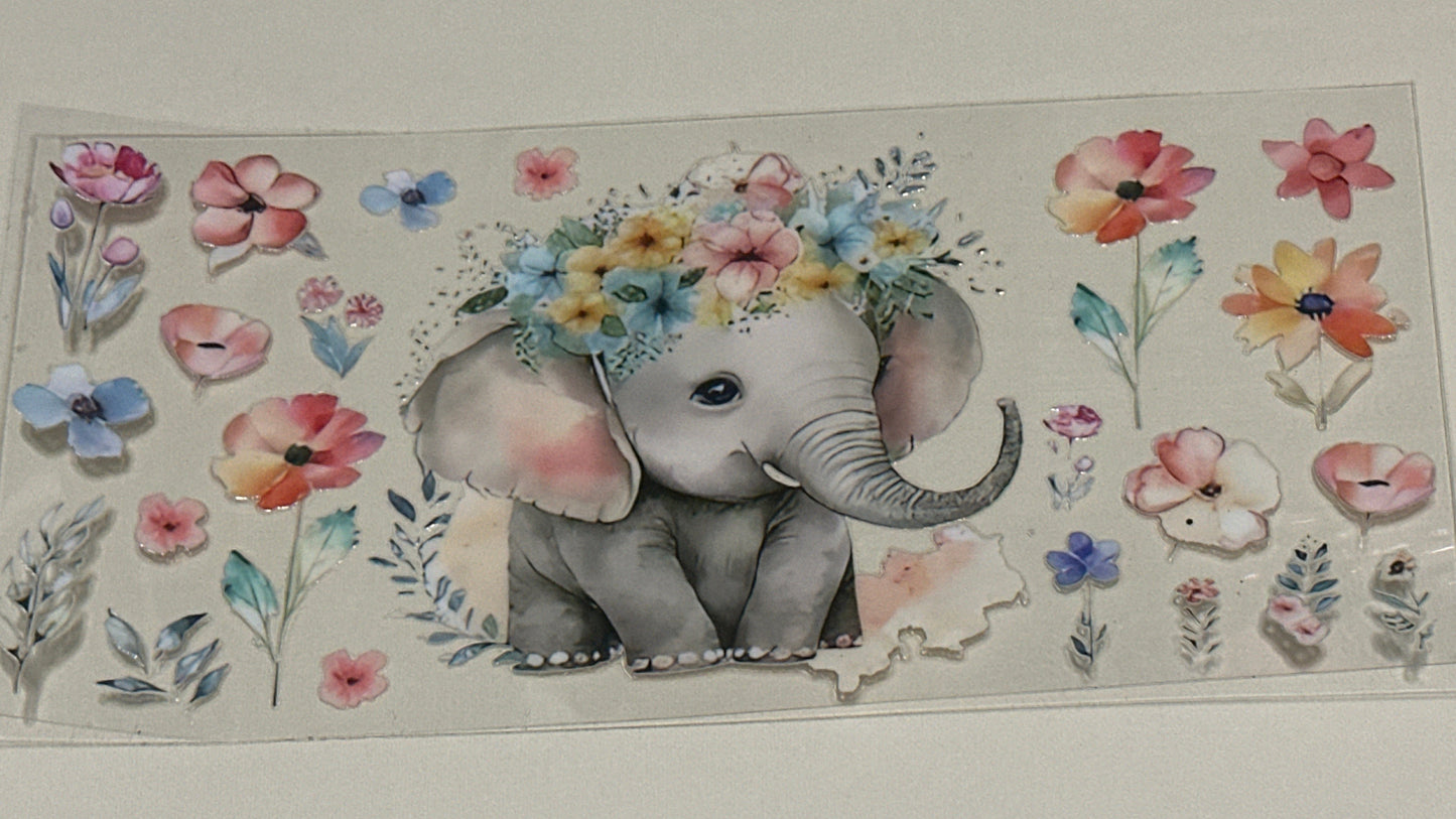 Elephant, flowers 2